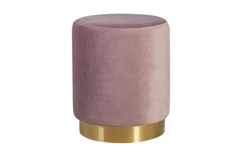 Pall La Perla - Rosa - Möbler - Stolar & fåtöljer - Pall & puff - Fotpall