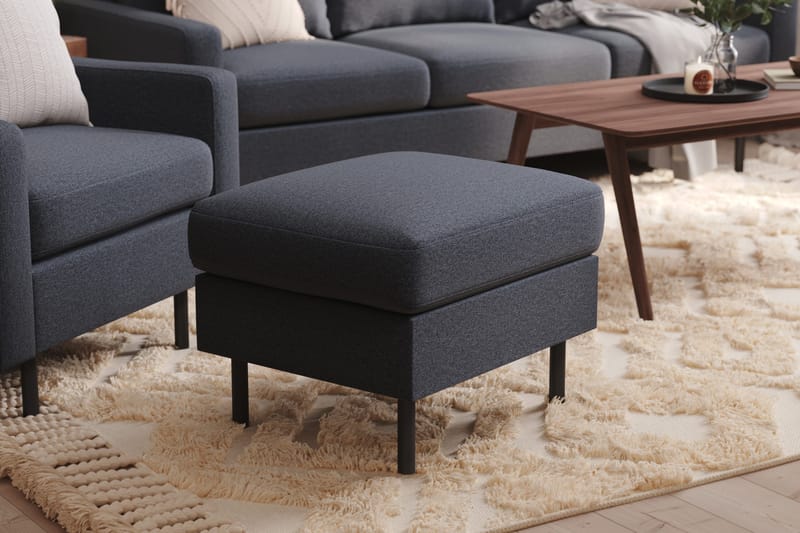 Peppe Fotpall - Mörkgrå - Möbler - Stolar & fåtöljer - Pall & puff - Fotpall