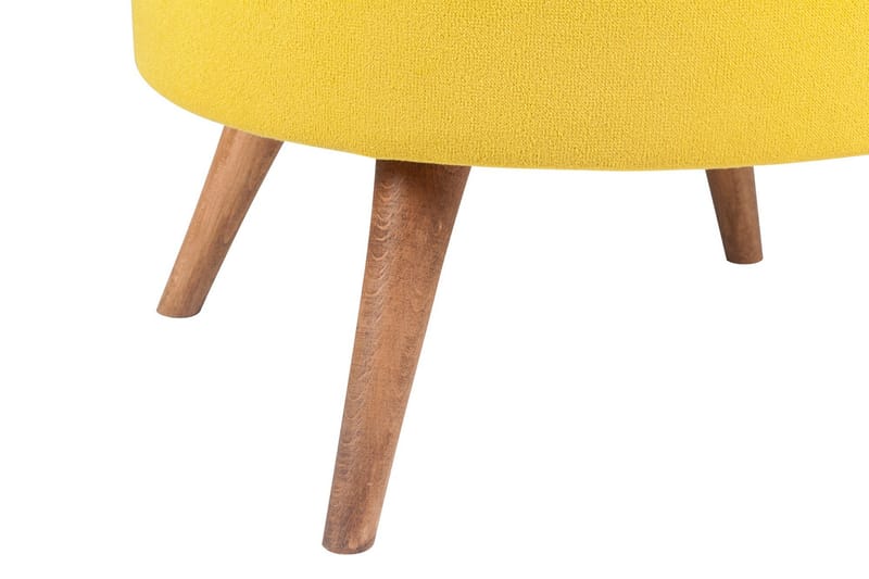 Phyllisann Fotpall - Gul - Möbler - Stolar & fåtöljer - Pall & puff - Fotpall