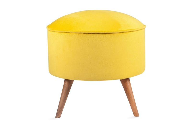 Phyllisann Fotpall - Gul - Möbler - Stolar & fåtöljer - Pall & puff - Fotpall