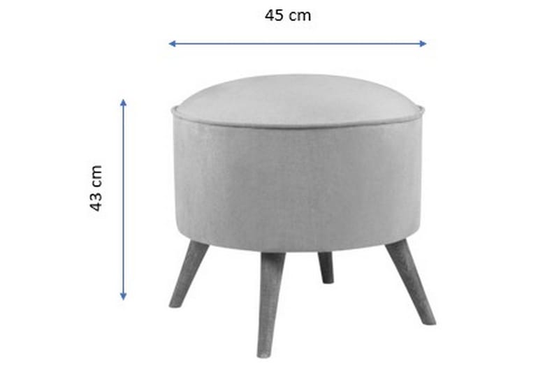 Phyllisann Fotpall - Lila - Möbler - Stolar & fåtöljer - Pall & puff - Fotpall