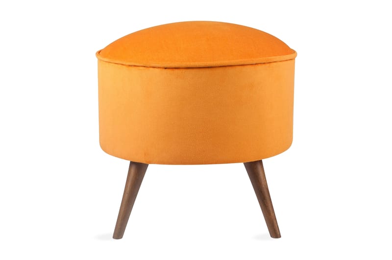 Phyllisann Fotpall - Orange - Möbler - Stolar & fåtöljer - Pall & puff - Fotpall