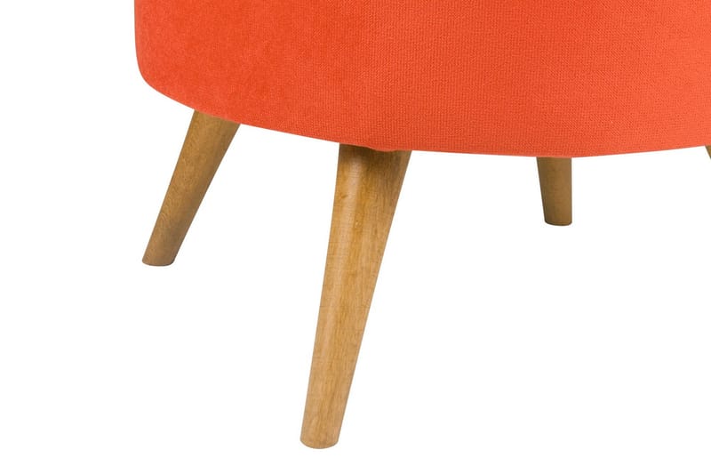 Phyllisann Fotpall - Röd - Möbler - Stolar & fåtöljer - Pall & puff - Fotpall