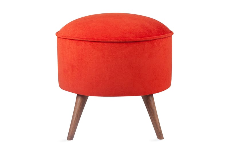 Phyllisann Fotpall - Röd - Möbler - Stolar & fåtöljer - Pall & puff - Fotpall