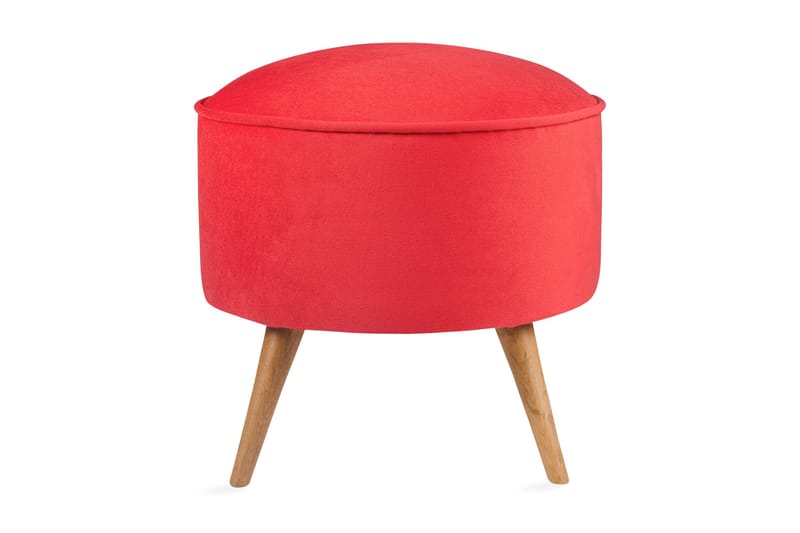Phyllisann Fotpall - Röd - Möbler - Stolar & fåtöljer - Pall & puff - Fotpall