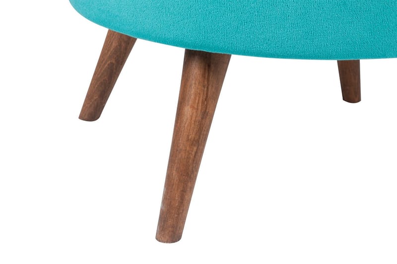 Phyllisann Fotpall - Turkos - Möbler - Stolar & fåtöljer - Pall & puff - Fotpall