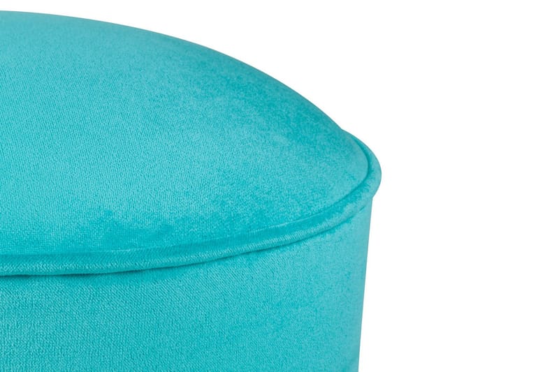 Phyllisann Fotpall - Turkos - Möbler - Stolar & fåtöljer - Pall & puff - Fotpall