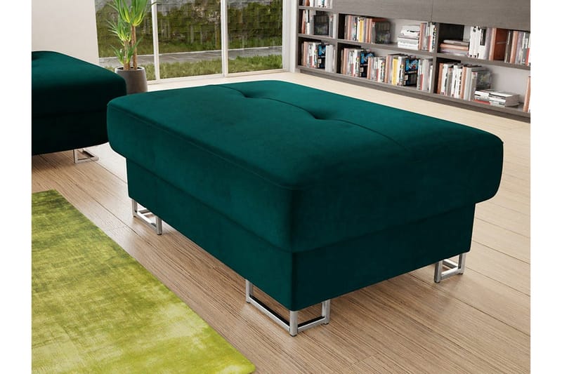Reginia Fotpall 67 cm Green - Möbler - Stolar & fåtöljer - Pall & puff - Fotpall