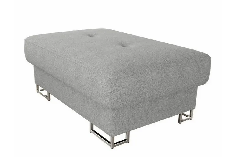 Reginia Fotpall 67 cm Ljusgrå, undefined