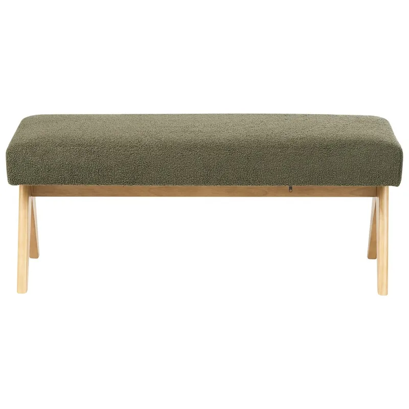 Sängbänk Tamre - Grönt, ljust trä - Möbler - Stolar & fåtöljer - Pall & puff - Fotpall - Bäddbar fotpall