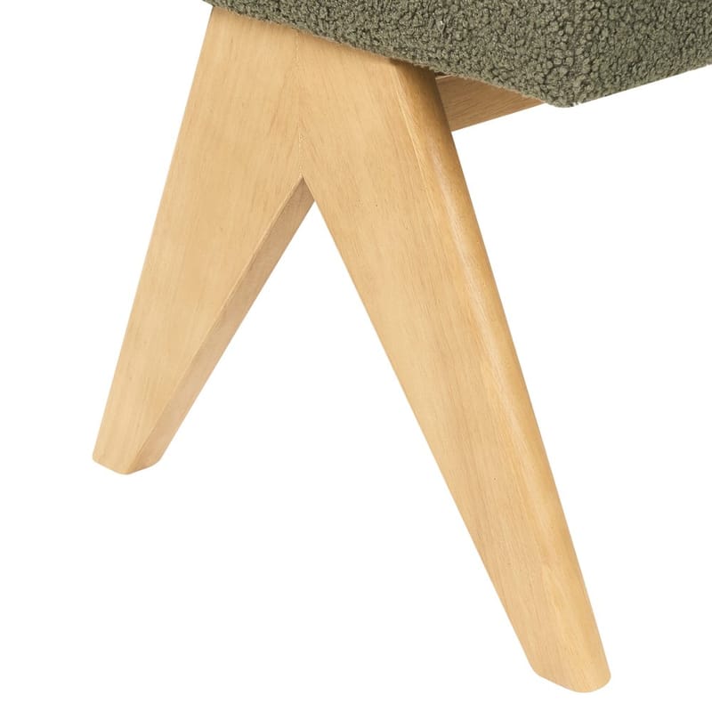 Sängbänk Tamre - Grönt, ljust trä - Möbler - Stolar & fåtöljer - Pall & puff - Fotpall - Bäddbar fotpall