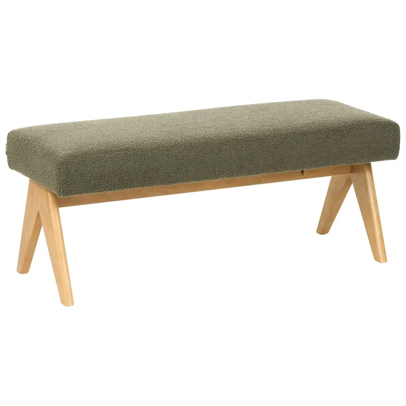 Sängbänk Tamre - Grönt, ljust trä - Möbler - Stolar & fåtöljer - Pall & puff - Fotpall - Bäddbar fotpall