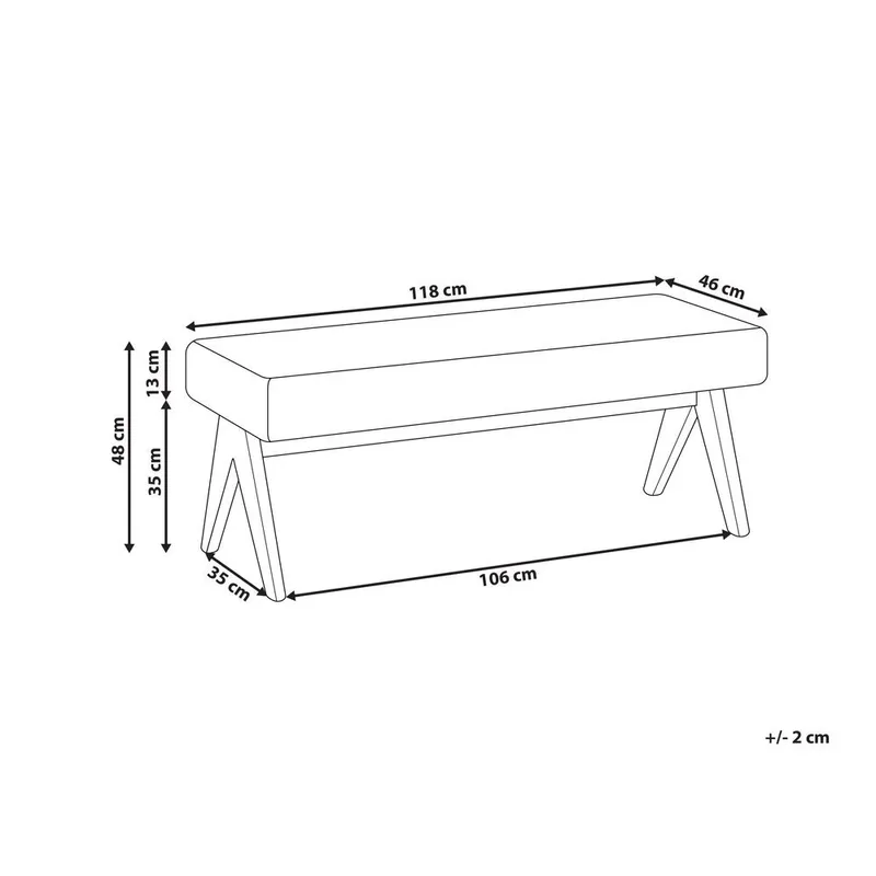 Sängbänk Tamre - Grönt, ljust trä - Möbler - Stolar & fåtöljer - Pall & puff - Fotpall - Bäddbar fotpall