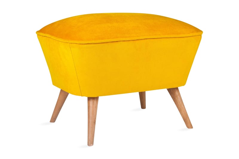 Saberi Fotpall - Gul - Möbler - Stolar & fåtöljer - Pall & puff - Fotpall