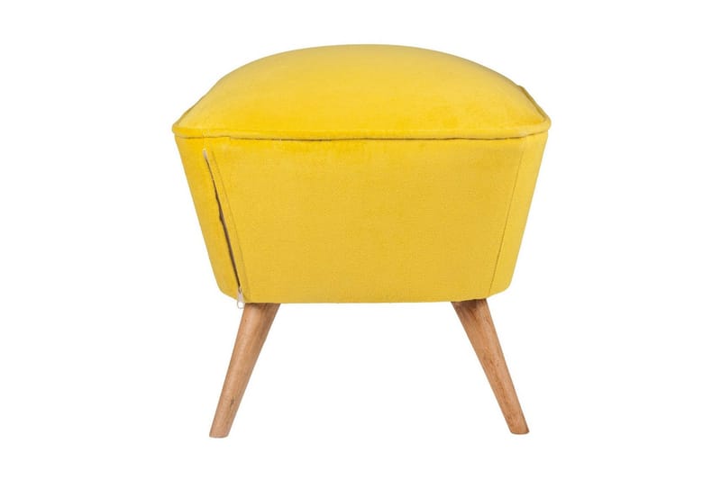 Saberi Fotpall - Gul - Möbler - Stolar & fåtöljer - Pall & puff - Fotpall