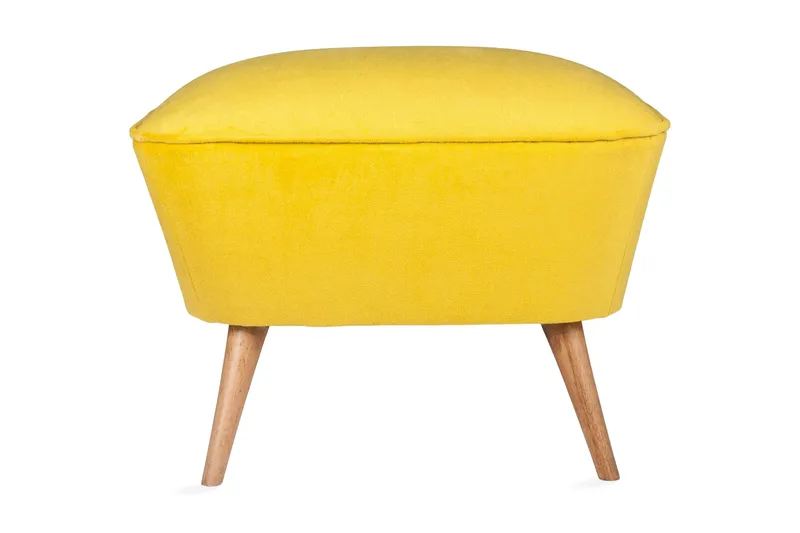 Saberi Fotpall - Gul - Möbler - Stolar & fåtöljer - Pall & puff - Fotpall