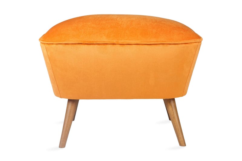 Saberi Fotpall - Orange - Möbler - Stolar & fåtöljer - Pall & puff - Fotpall