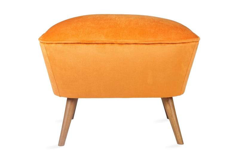 Saberi Fotpall - Orange - Möbler - Stolar & fåtöljer - Pall & puff - Fotpall