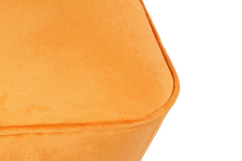 Saberi Fotpall - Orange - Möbler - Stolar & fåtöljer - Pall & puff - Fotpall