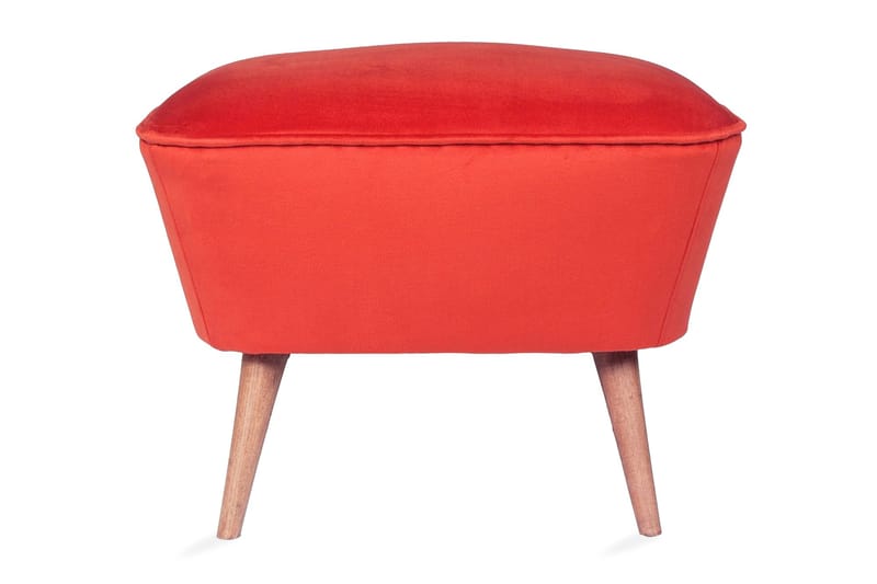 Saberi Fotpall - Röd - Möbler - Stolar & fåtöljer - Pall & puff - Fotpall