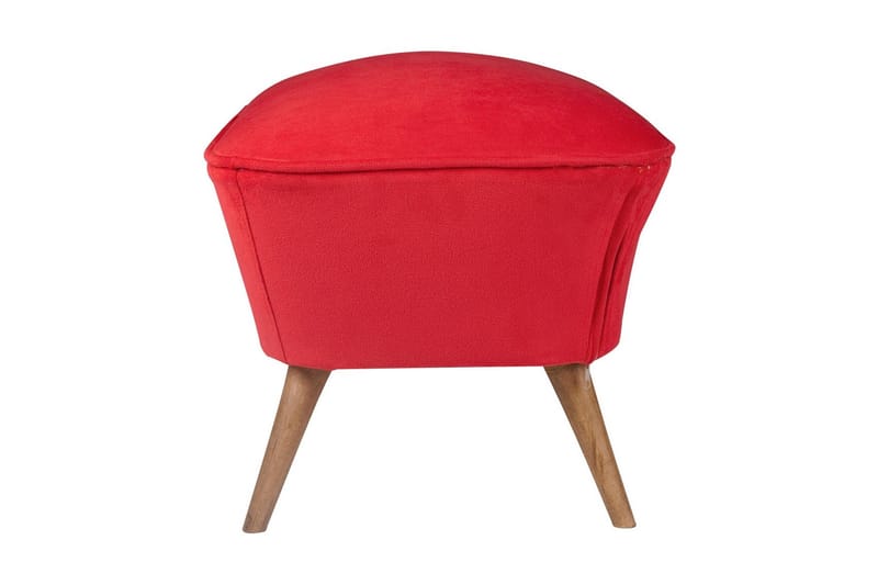 Saberi Fotpall - Röd - Möbler - Stolar & fåtöljer - Pall & puff - Fotpall