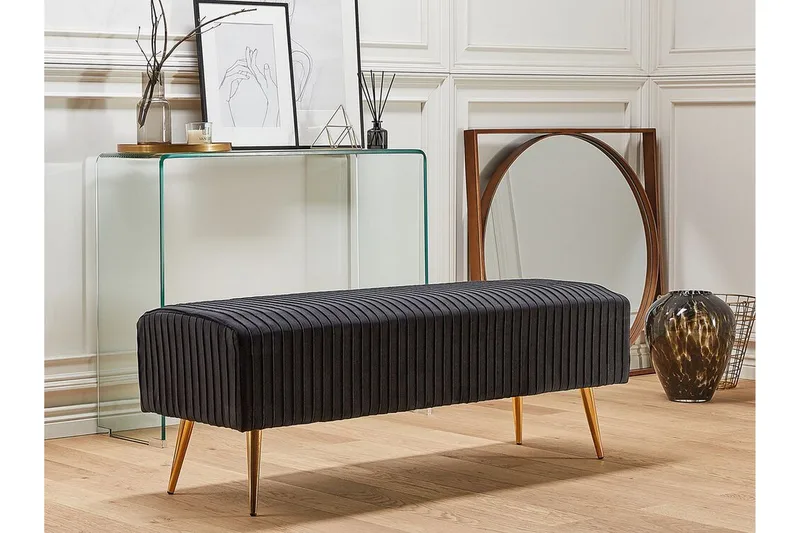 Salbertand Fotpall - Svart - Möbler - Stolar & fåtöljer - Pall & puff - Fotpall