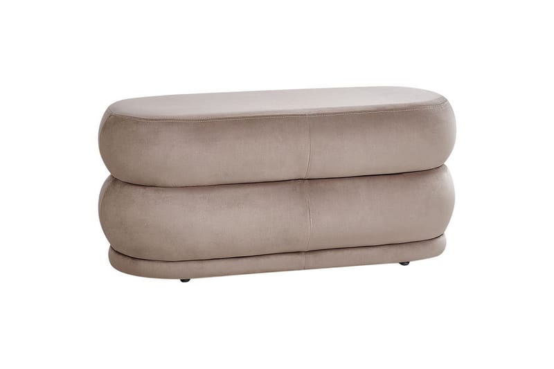 Sittbänk Ellendale Beige - Beige - Möbler - Stolar & fåtöljer - Pall & puff - Fotpall - Bäddbar fotpall