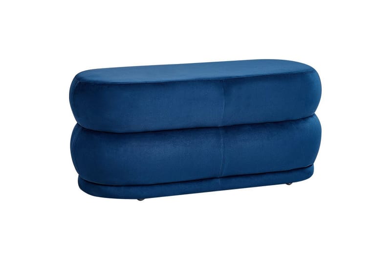 Sittbänk Ellendale Blå - Blå - Möbler - Stolar & fåtöljer - Pall & puff - Fotpall - Bäddbar fotpall