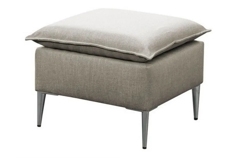 Staffin Fotpall 50 cm Beige/Light beige, undefined