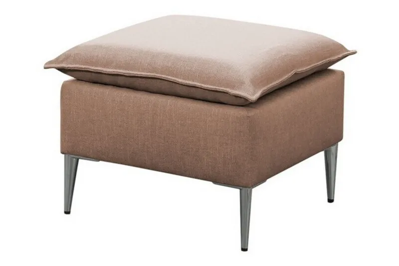 Staffin Fotpall 50 cm Light brown, undefined