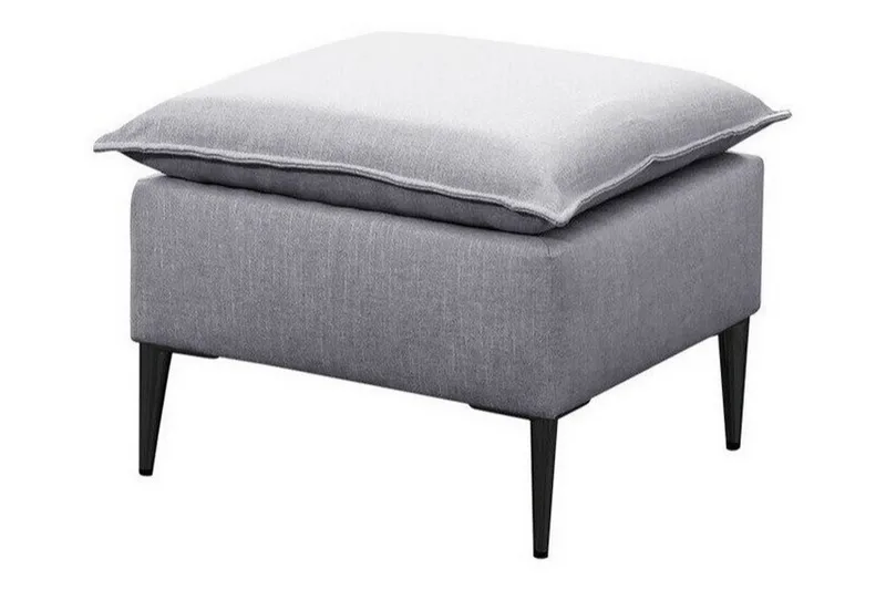 Staffin Fotpall 50 cm Light grey/Dark grey, undefined