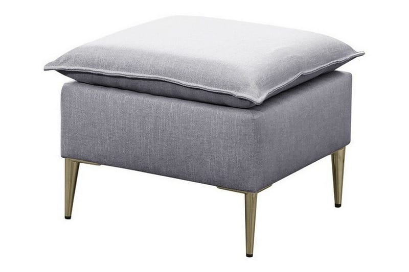 Staffin Fotpall 50 cm Ljusgrå, undefined