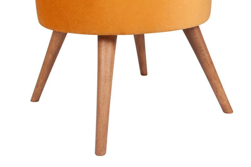 Stefanescu Fotpall - Orange - Möbler - Stolar & fåtöljer - Pall & puff - Fotpall