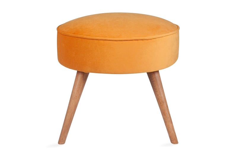 Stefanescu Fotpall - Orange - Möbler - Stolar & fåtöljer - Pall & puff - Fotpall