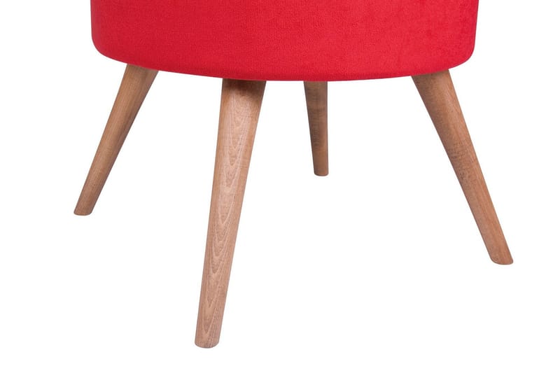 Stefanescu Fotpall - Röd - Möbler - Stolar & fåtöljer - Pall & puff - Fotpall