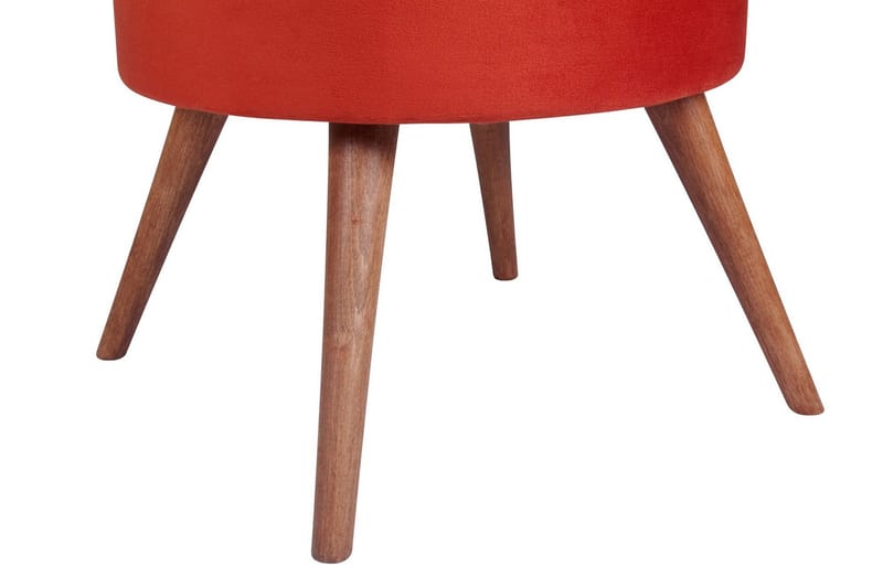 Stefanescu Fotpall - Röd - Möbler - Stolar & fåtöljer - Pall & puff - Fotpall