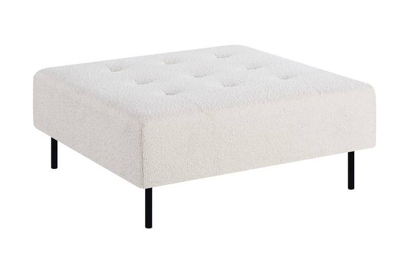Stratham Fotpall - Vit Bouclé - Möbler - Stolar & fåtöljer - Pall & puff - Fotpall