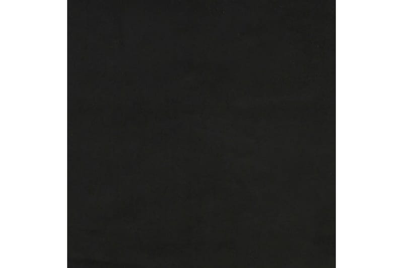 Fotpall svart 78x56x32 cm sammet - Svart - Möbler - Stolar & fåtöljer - Pall & puff - Fotpall
