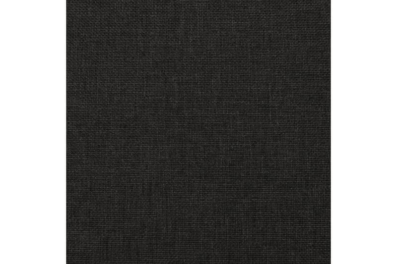 Fotpall svart 78x56x32 cm tyg - Svart - Möbler - Stolar & fåtöljer - Pall & puff - Fotpall