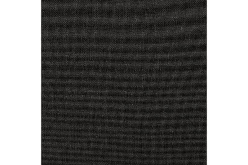 Fotpall svart 78x56x32 cm tyg - Svart - Fotpall