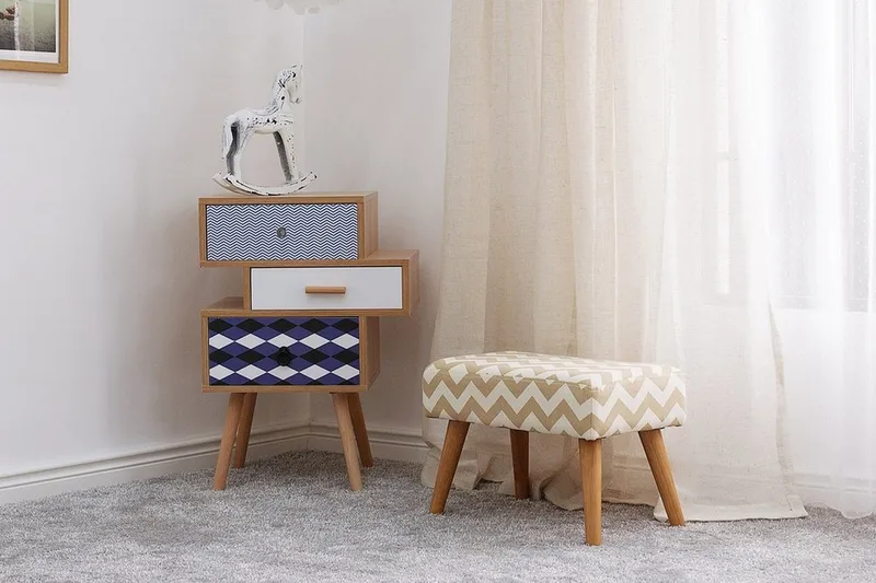 Takoma Fotpall 30|50 cm - Brun - Möbler - Stolar & fåtöljer - Pall & puff - Fotpall