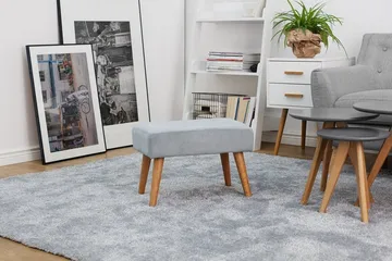 Takoma Fotpall 30|50 cm - Grå - Möbler - Stolar & fåtöljer - Pall & puff - Fotpall