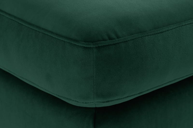 Teodin Fotpall Sammet - Grön - Möbler - Stolar & fåtöljer - Pall & puff - Fotpall