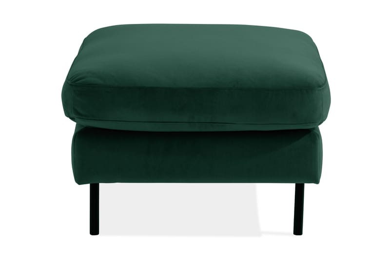 Teodin Fotpall Sammet - Grön - Möbler - Stolar & fåtöljer - Pall & puff - Fotpall