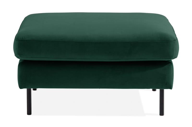 Teodin Fotpall Sammet - Grön - Möbler - Stolar & fåtöljer - Pall & puff - Fotpall