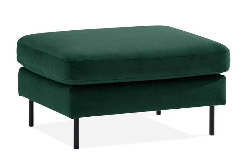 Teodin Fotpall Sammet - Grön - Möbler - Stolar & fåtöljer - Pall & puff - Fotpall