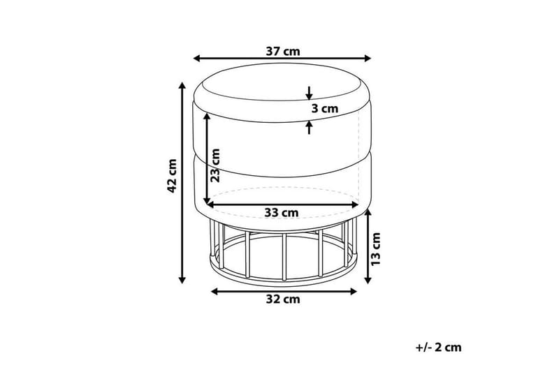 Tomakulla Fotpall med Förvaring - Grön - Möbler - Stolar & fåtöljer - Pall & puff - Fotpall - Fotpall med förvaring