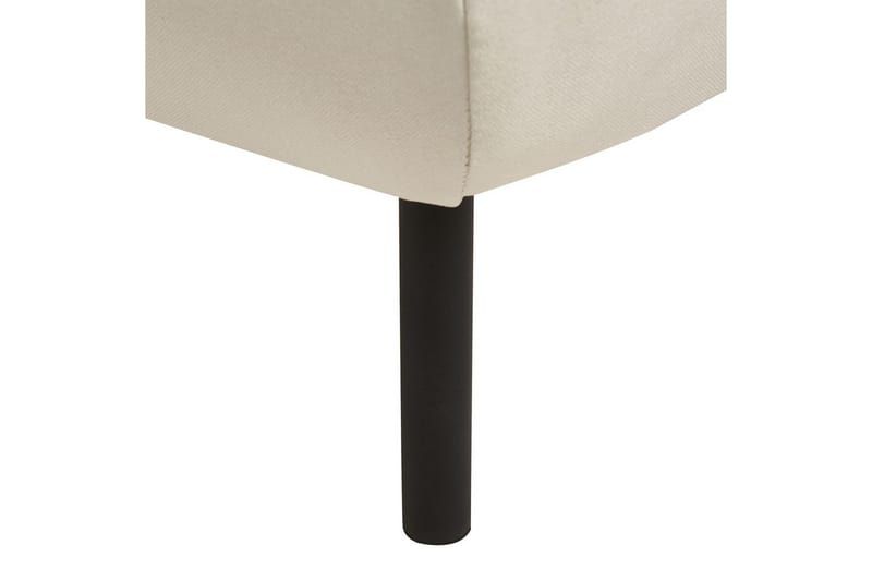 Fotpall Tonsberg Beige/svart - Beige/svart - Möbler - Stolar & fåtöljer - Pall & puff - Fotpall