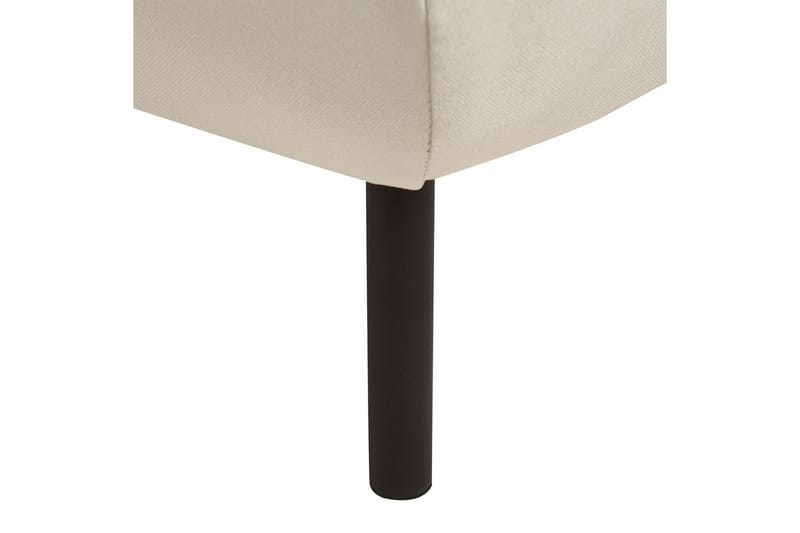 Fotpall Tonsberg Beige/svart - Beige/svart - Möbler - Stolar & fåtöljer - Pall & puff - Fotpall