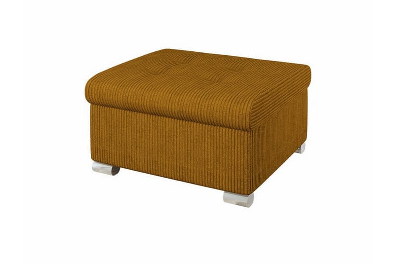 Trefor Fotpall 68 cm - Gul - Möbler - Stolar & fåtöljer - Pall & puff - Fotpall